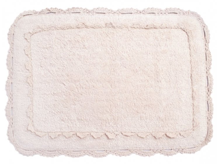 Коврик Irya. Darya pudra пудрового цвета