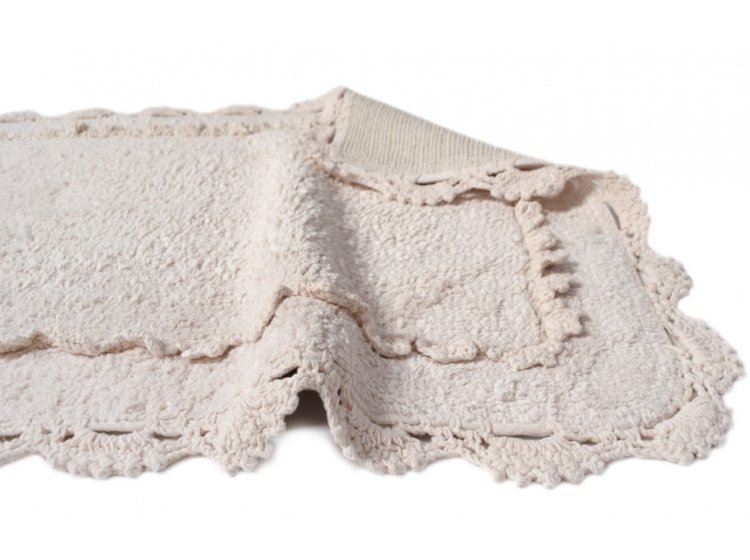 Коврик Irya. Darya pudra пудрового цвета