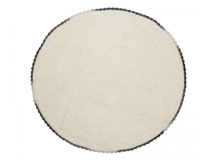 Коврик Irya. Ronan ekru молочного цвета