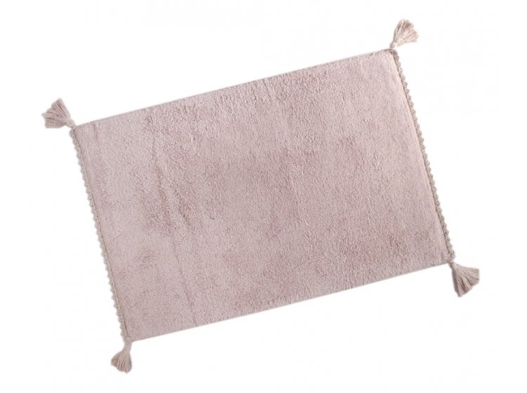 Коврик Irya. Benny gul kurusu розового цвета с кисточками