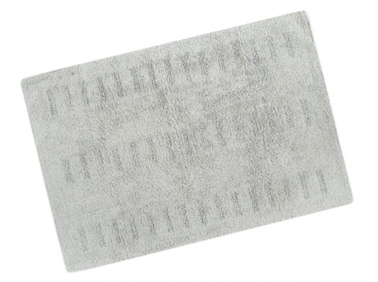 Коврик Irya. Togo gri серого цвета