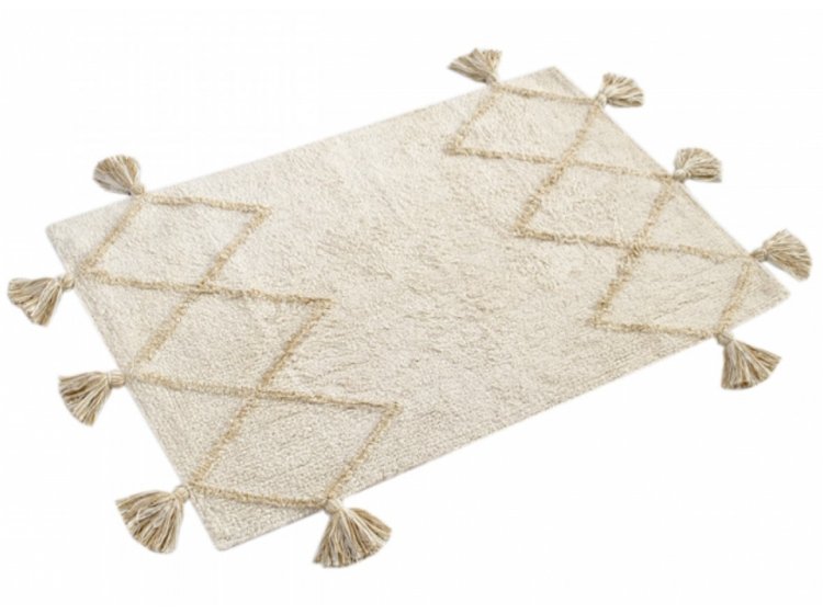 Коврик Irya. Agnes krem с кисточками