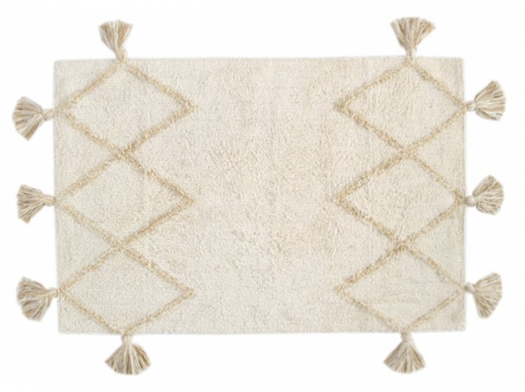 Коврик Irya. Agnes krem с кисточками