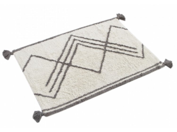 Коврик Irya. Lark gri с кисточками