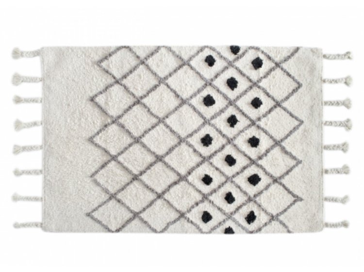 Коврик Irya. Neveda gri с кисточками