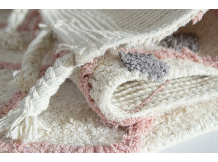 Коврик Irya. Neveda rose с кисточками