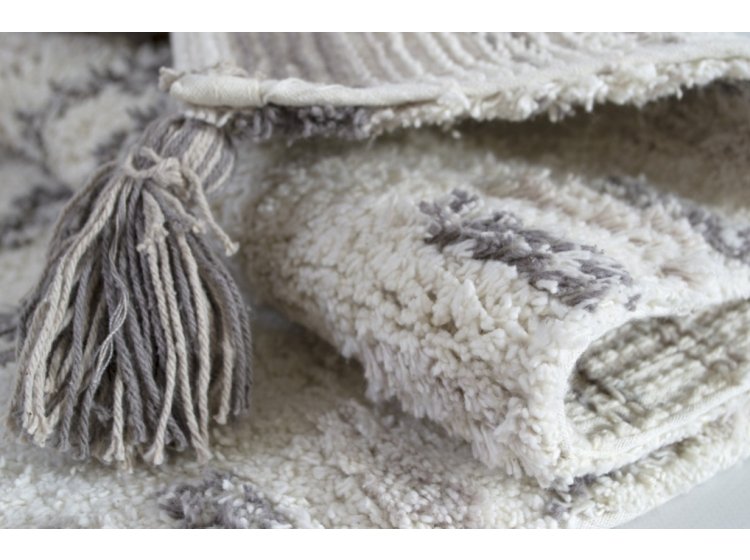 Коврик Irya. Martina bej с кисточками