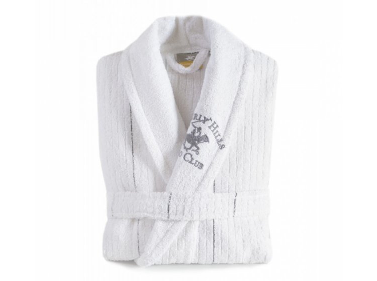 Халат махровый Beverli Hills Polo Club. Grey