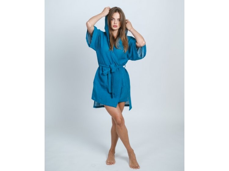 Халат женский Buldans. Bianca petrolium