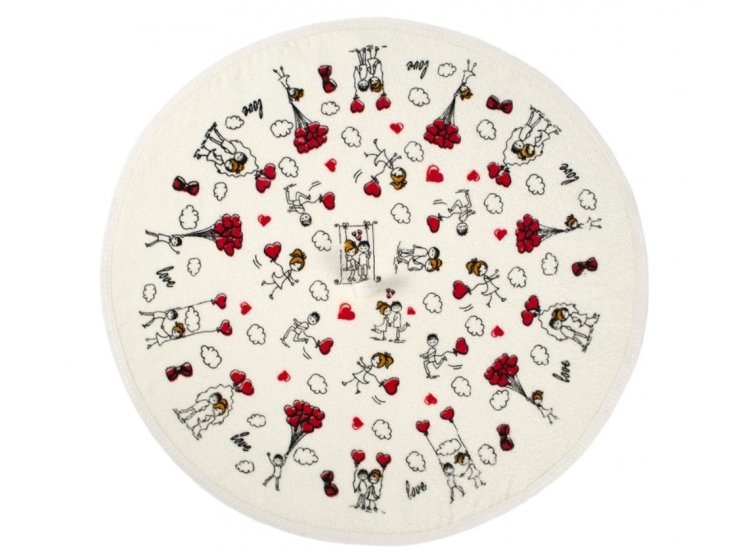 Кухонный набор Lotus. Daily Love is рукавица + прихватка + полотенце