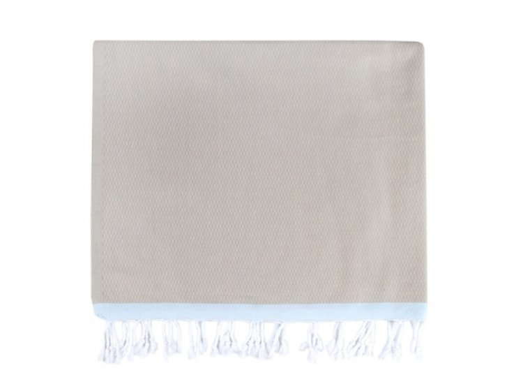 Пляжное полотенце Barine. Pestemal Basak Beige-Mint