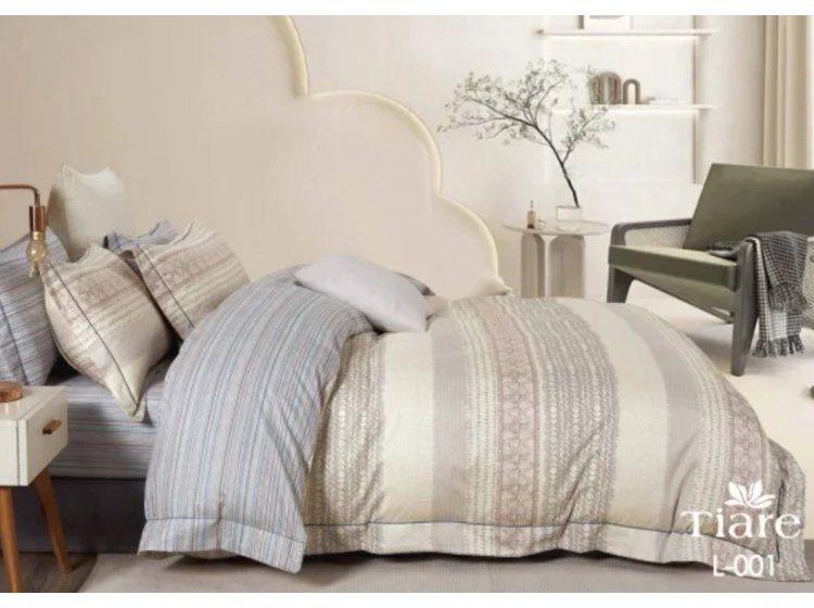 Постельное белье Viluta. Tiare Сатин Deluxe L-001