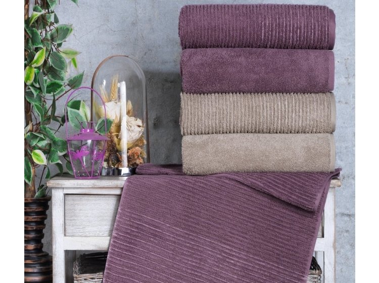 Набор из 4-х хлопковых полотенец Altinbasak. Lisa