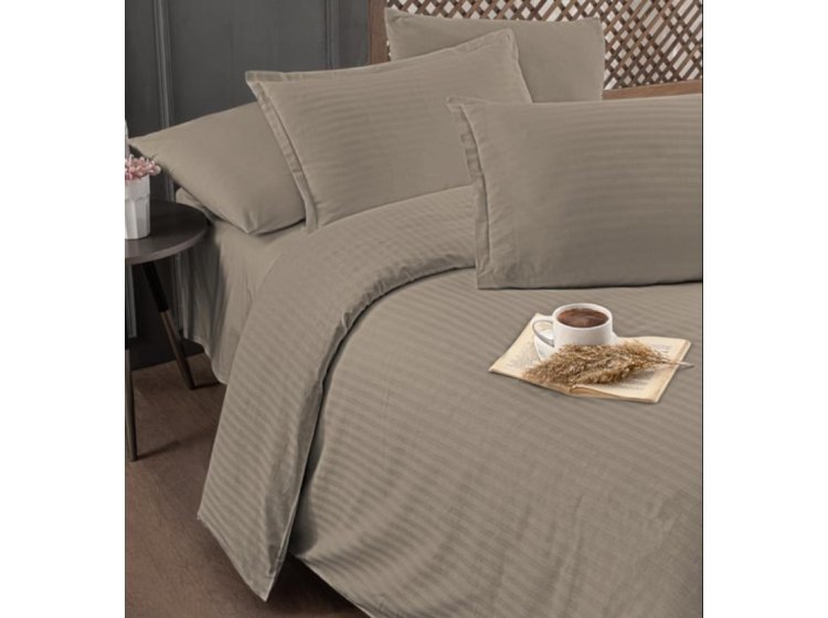 Постельное белье Altinbasak с простыней на резинке. Поплин Sabre