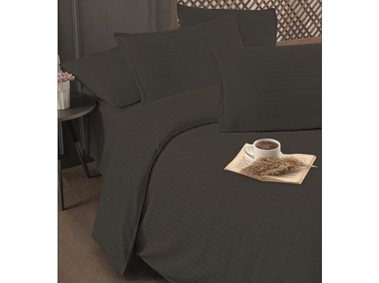 Постельное белье Altinbasak с простыней на резинке. Поплин Shadows