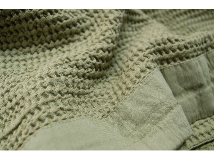 Покрывало Lotus Home. Rius Olive оливкового цвета