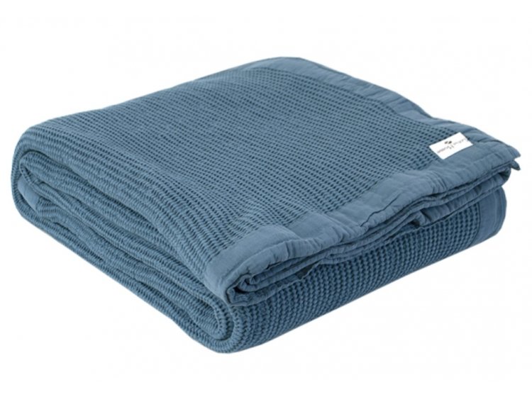 Покрывало Lotus Home. Rius Petrol цвета петроль