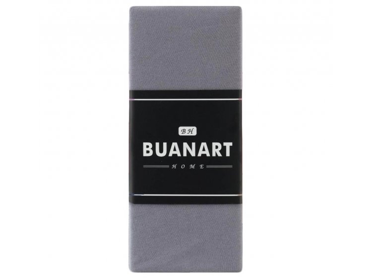Простынь трикотажная на резинке Buanart. Gri