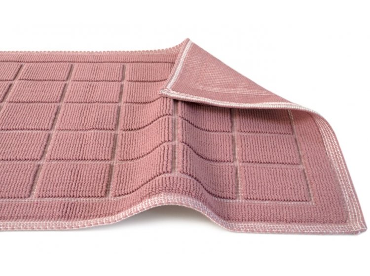 Набор ковриков Karaca Home. Kelly Quatro murdum сливового цвета