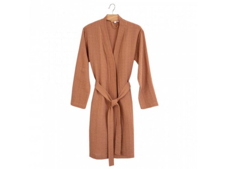 Халат женский Barine. Muslin Siena терракотового цвета