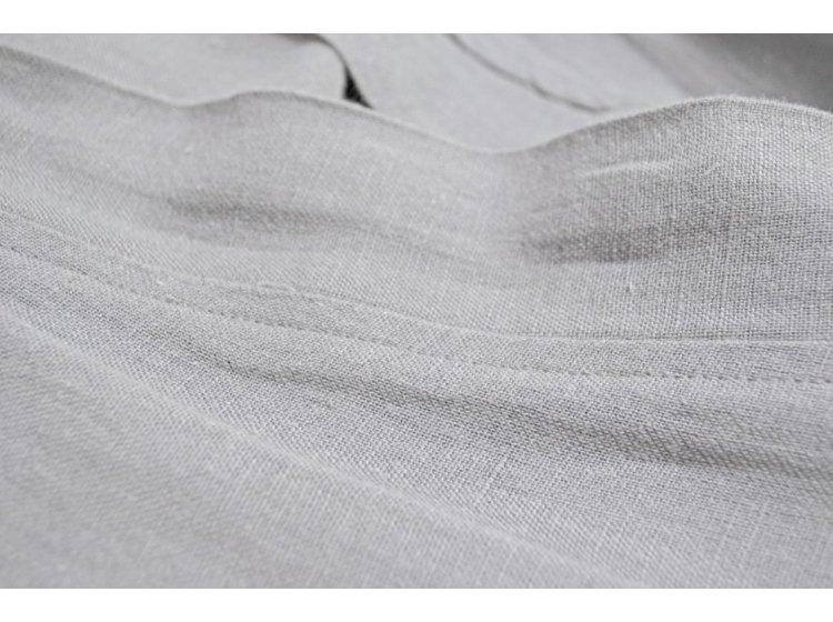 Халат-кимоно Barine. Лён+хлопок Serenity light grey
