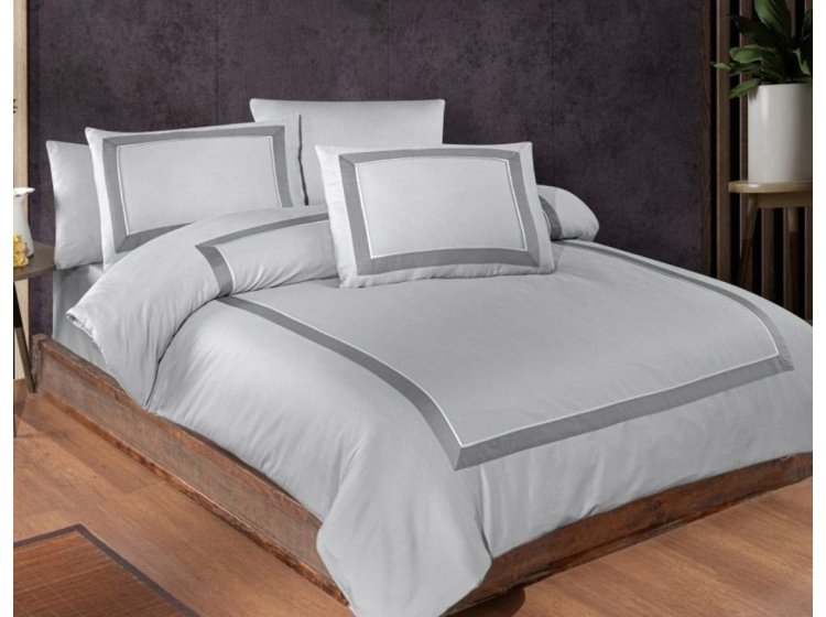 Постельное белье First Choice. Deluxe Satin Belezza Grey