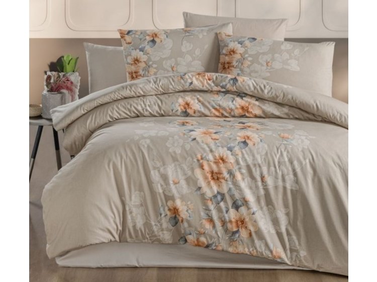 Постельное белье First Choice. Ранфорс Annabel Cappuccino