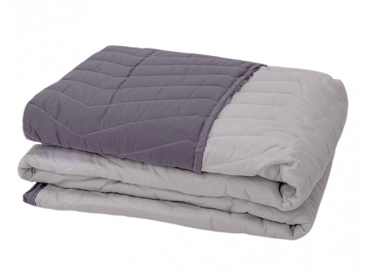 Покрывало стеганое ArCloud. ZigZag Porpoise+Nirvana