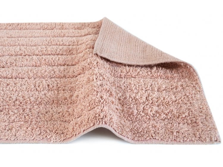 Набор ковриков Shalla. Хлопок Dax mercan кораллового цвета