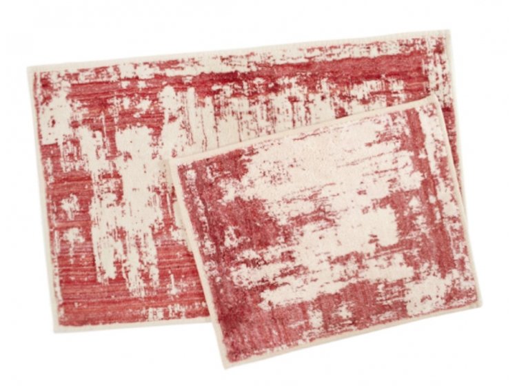 Набор ковриков Sarah Anderson. Хлопок Lery kirmizi
