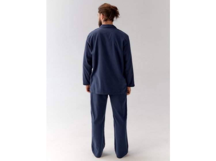 Пижама мужская Lotus Home. Porta синего цвета