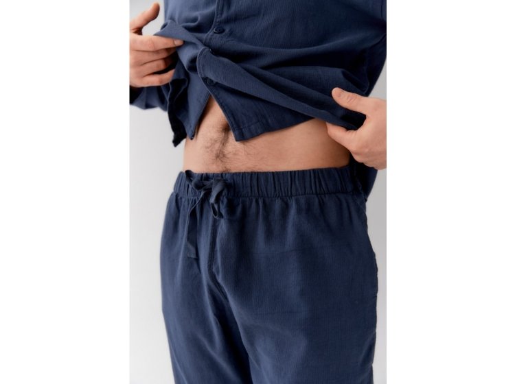 Пижама мужская Lotus Home. Porta синего цвета