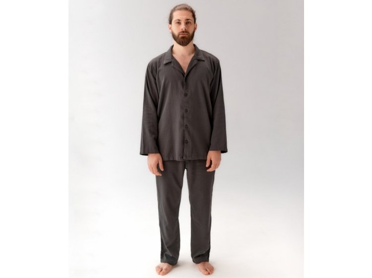 Пижама мужская Lotus Home. Porta цвета антрацит