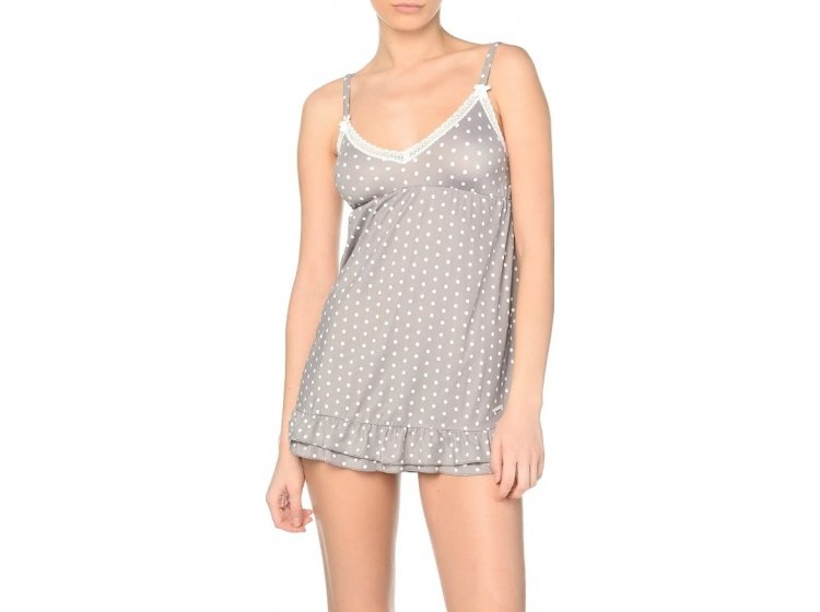 Комплект пеньюар + трусики U.S. Polo Assn. 62000 серый