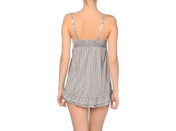 Комплект пеньюар + трусики U.S. Polo Assn. 62000 серый