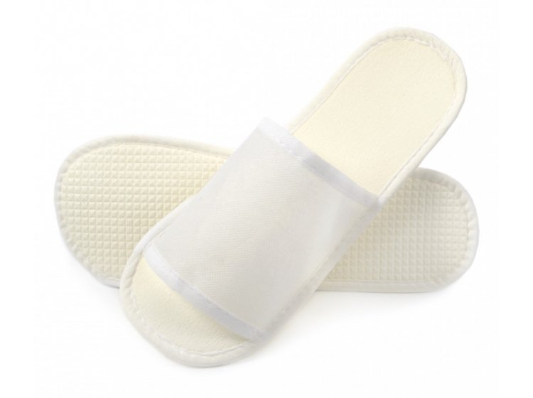 Тапочки одноразовые Lotus. Отель F-01 открытый носок