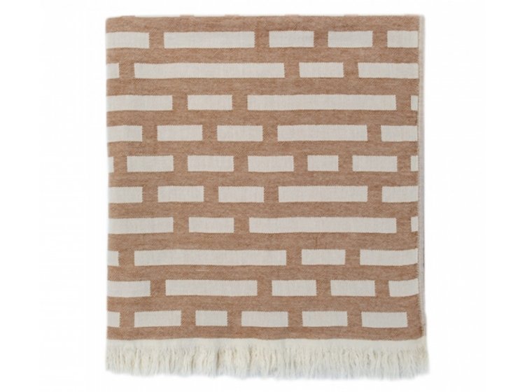 Полотенце жаккардовое Buldans. Palmira tobacco табачного цвета