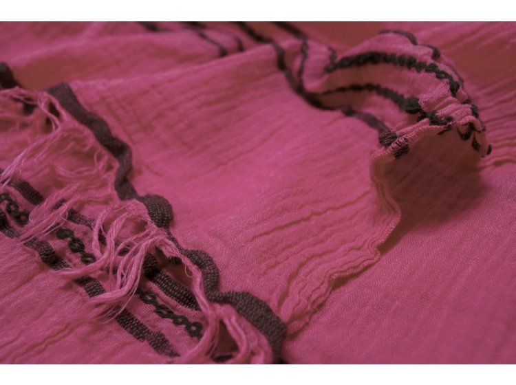 Полотенце пляжное Buldans. Pareo fusya цвета фуксия