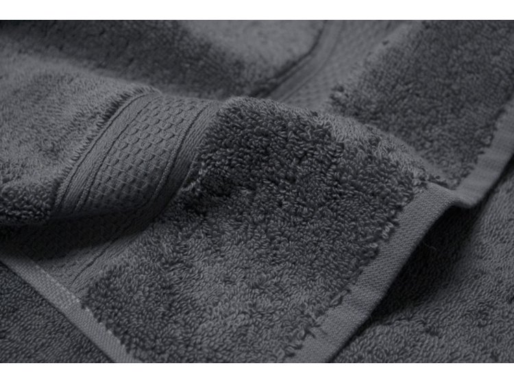 Полотенце махровое Lotus Home. Grand soft twist antrasit