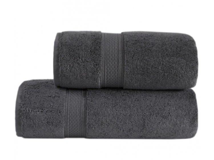 Полотенца махровые Lotus Home. Grand soft twist antrasit
