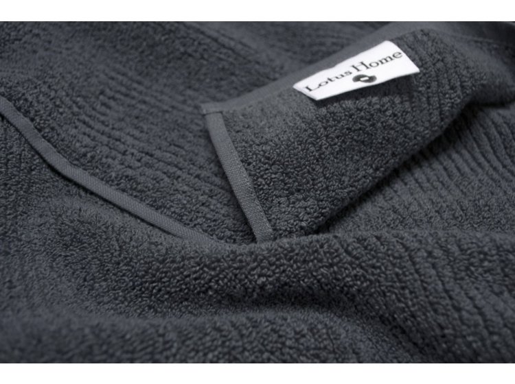 Полотенце махровое Lotus Home. Bold antrasit