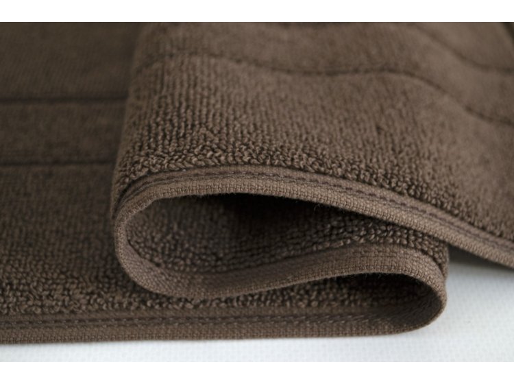 Полотенце для ног Lotus Home. Коричневого цвета 800