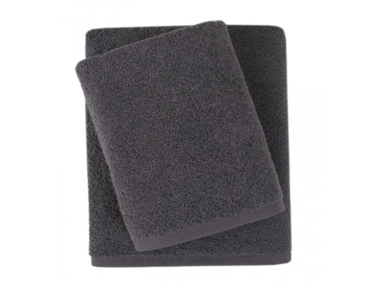 Полотенце махровое Lotus Home. Hotel Basic графит 600