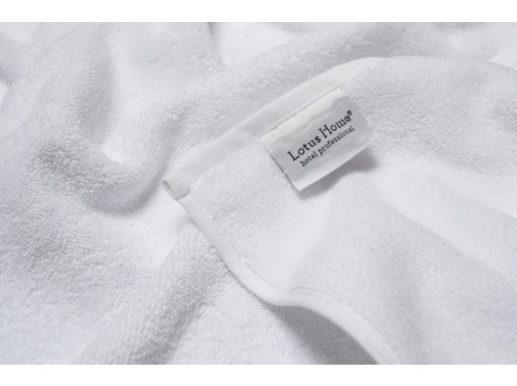 Полотенце махровое Lotus Home. Hotel Basic белого цвета 450