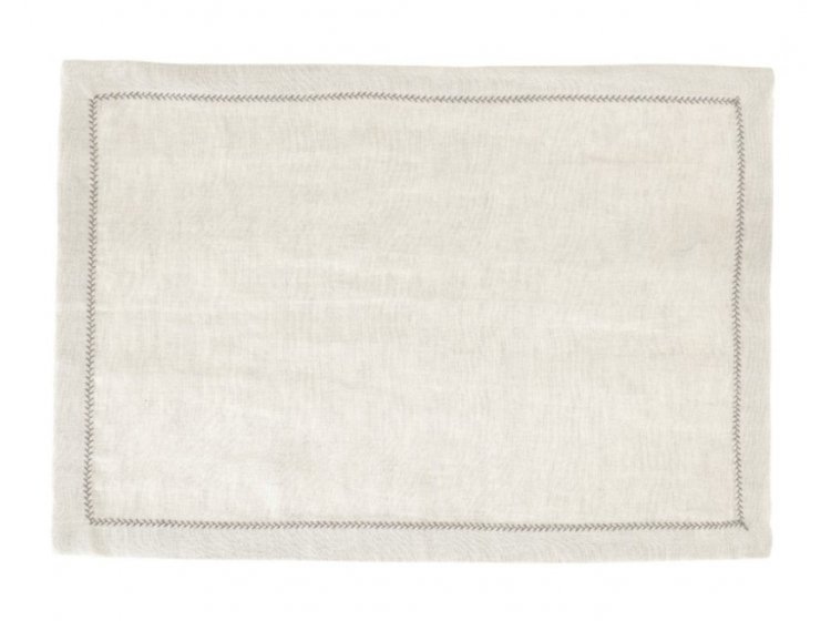 Набор кухонных салфеток Lotus Home. Benna off white кремового цвета