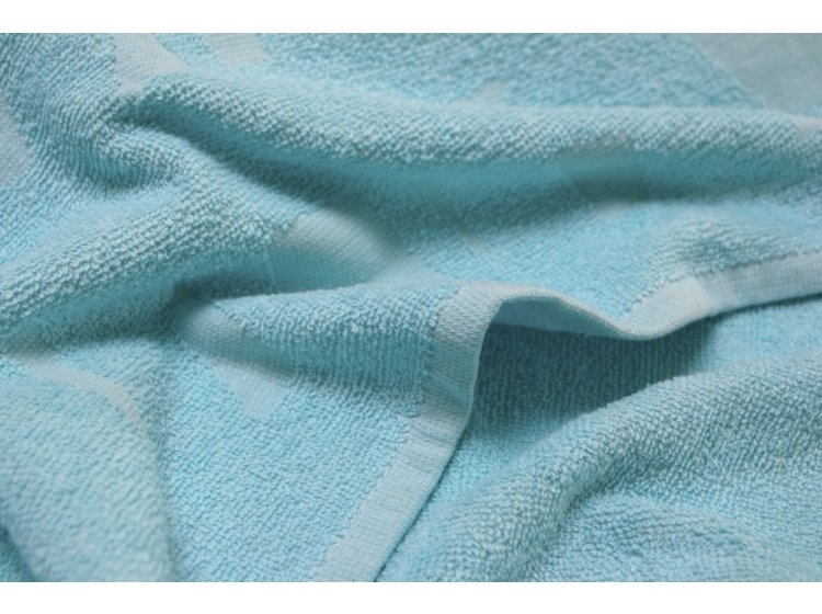 Полотенце пляжное Sarah Anderson. Plaj Leaf mint