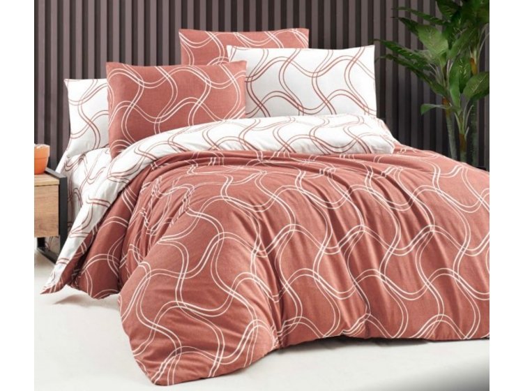 Покрывало-пододеяльник стеганое Lighthouse. 4 сезона Weave Orange