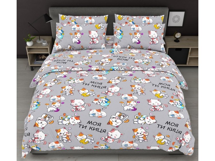 Подростковое постельное белье Sofia. Ранфорс СР-125Д Моя ти киця