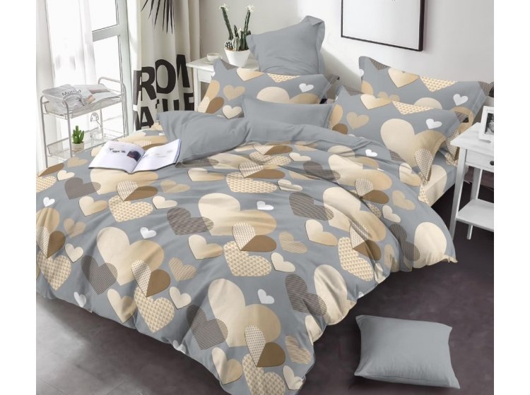 Постельное белье Sofia. Ранфорс СР-332 Сердечки
