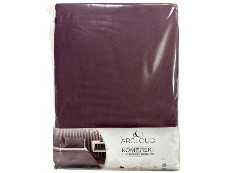 Постельное белье ArCloud. Микрофибра Plum Wine